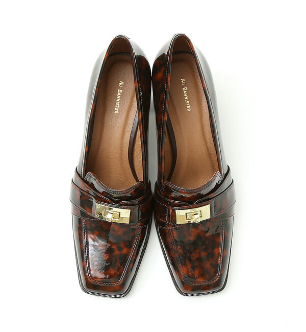 AU BANNISTER「【晴雨兼用】ヒールアップローファー」|レインシューズ|