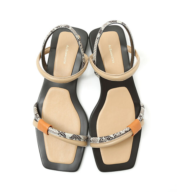 AU BANNISTER「ストラップフラットサンダル」|サンダル|