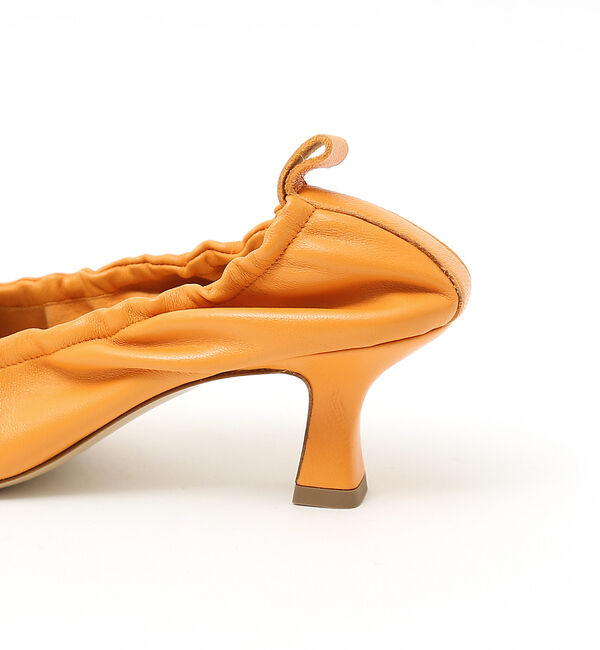 AU BANNISTER「●【別注】FABIO RUSCONI スクエアトゥギャザーパンプス」|パンプス|