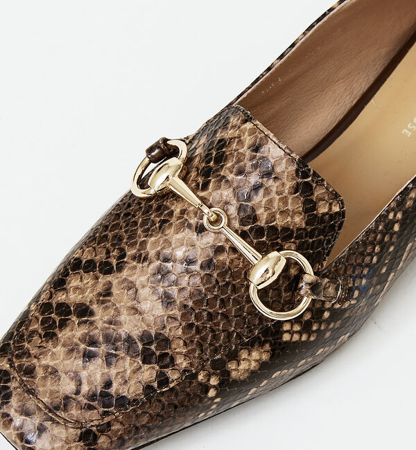 AU BANNISTER「バブーシュ ビット モカ スクエアトゥ ローファー」|ローファー|