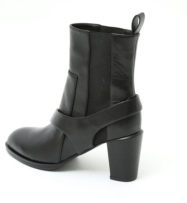 AU BANNISTER「【スノーソール】変形サイドゴアヒールブーツ」|ショートブーツ|