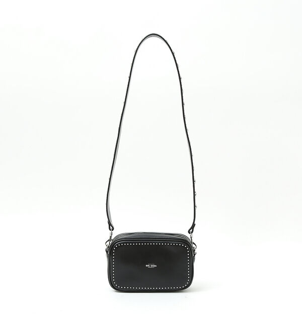 AU BANNISTER「●SOL SANA スクエア ショルダーバッグ」|ショルダー・メッセンジャー|ブラック