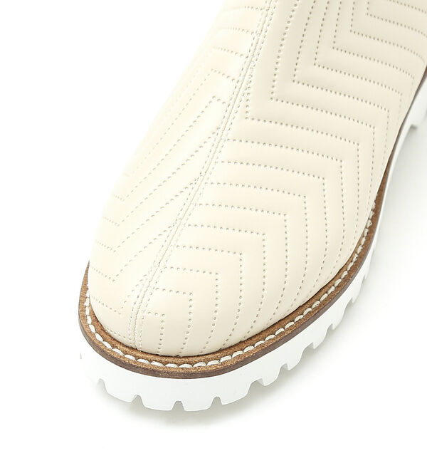 AU BANNISTER「【晴雨兼用】タンクソールボアブーツ」|ショートブーツ|