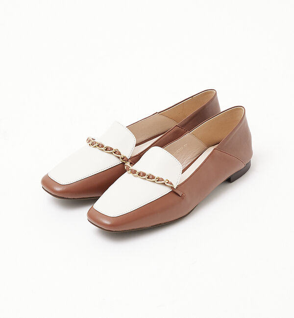 AU BANNISTER「バブーシュビットモカスクエアトゥ ローファー」|ローファー|