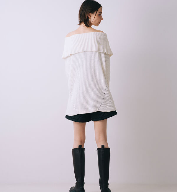 SELFIST「2wayショルダー マシュマロニット」|ニット・セーター|