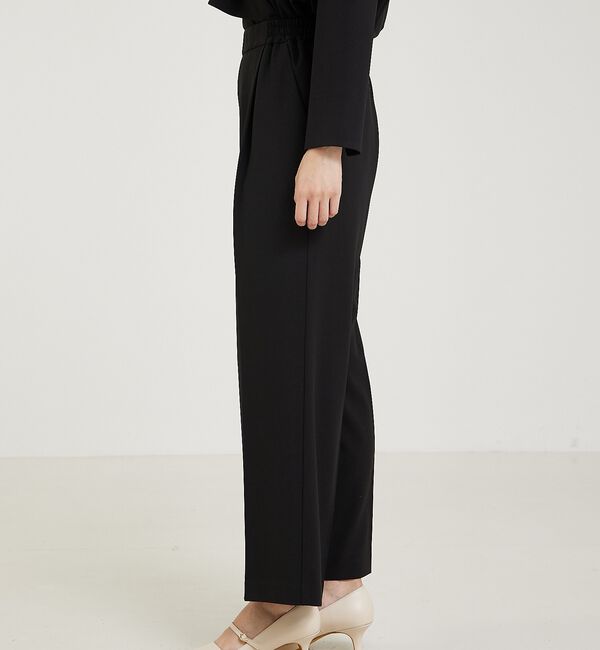 abahouse mavie「【エニデイカセット/上下２点セット】タックフレアーセットアップ/通勤/セミオケ」|スーツ|