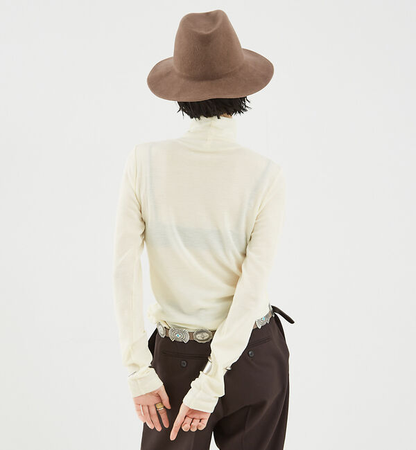 The Store by C' 「【COCUCA】シアージャージタートルプルオーバー」|Tシャツ・カットソー|