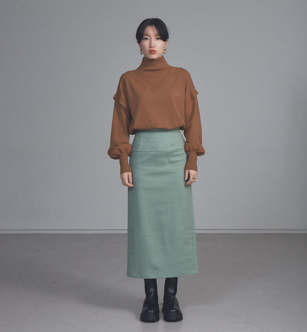 NOMINE「【展開店舗限定】コットンペンシルスカート」|スカート|