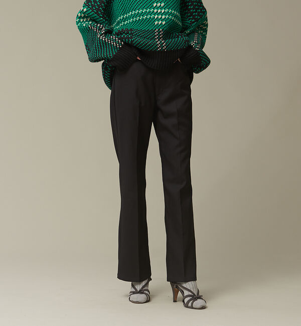 NOMINE「Wrangler&times;NOMINE別注 イージーパンツ仕様 WRANCHER DRE」|スラックス|ブラック