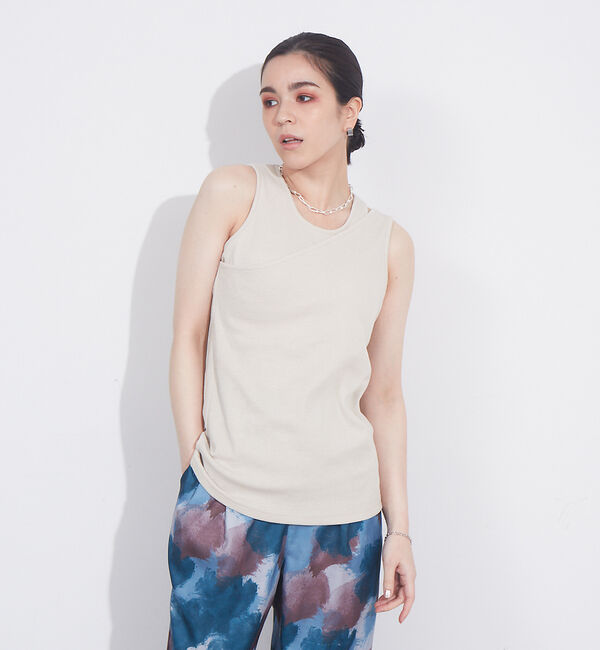 NOMINE「アメスリレイヤードタンクトップ」|キャミソール|