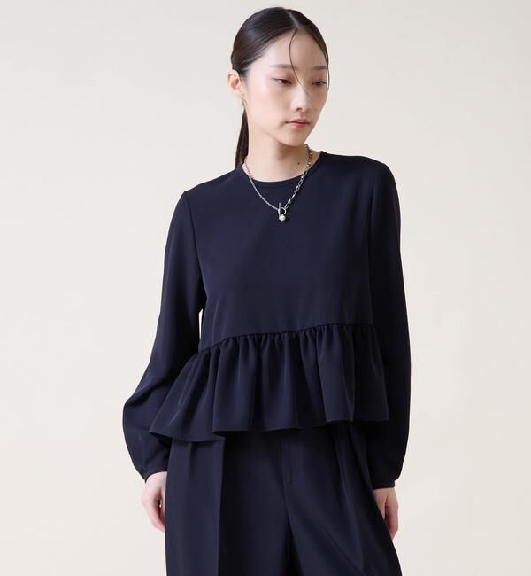 TIARA「ペプラムブラウス」|シャツ・ブラウス|
