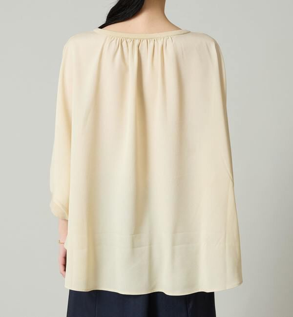 Liesse「シフォンコンビドルマンニット」|ニット・セーター|