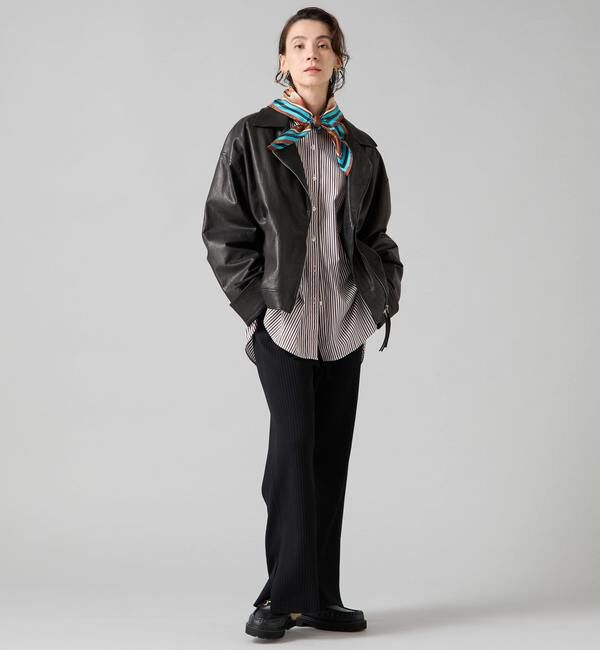 Liesse「【Le Mine/レミネ】レザージャケット」|その他|