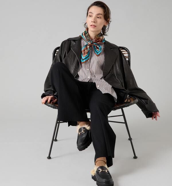 Liesse「【Le Mine/レミネ】レザージャケット」|その他|