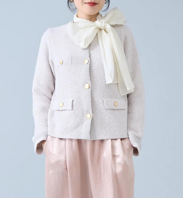 Liesse「ニットジャケット」|カーディガン|