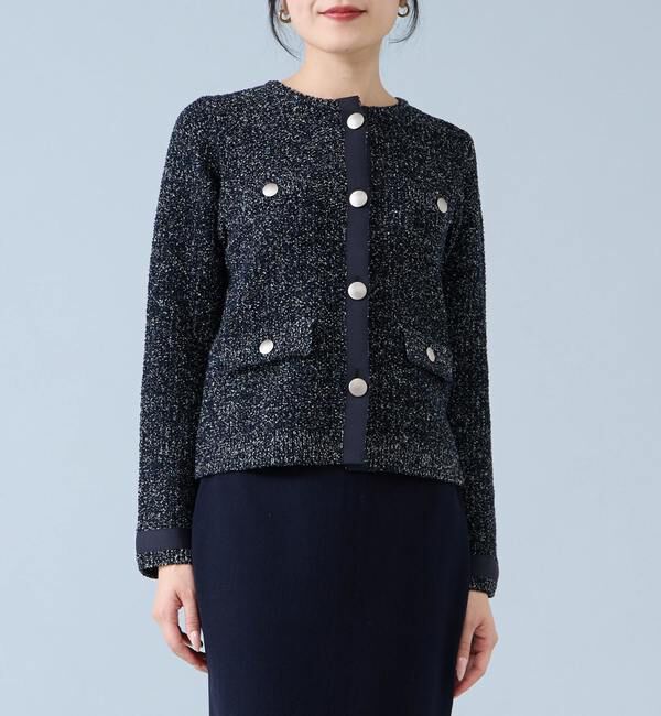 Liesse「ニットジャケット」|カーディガン|