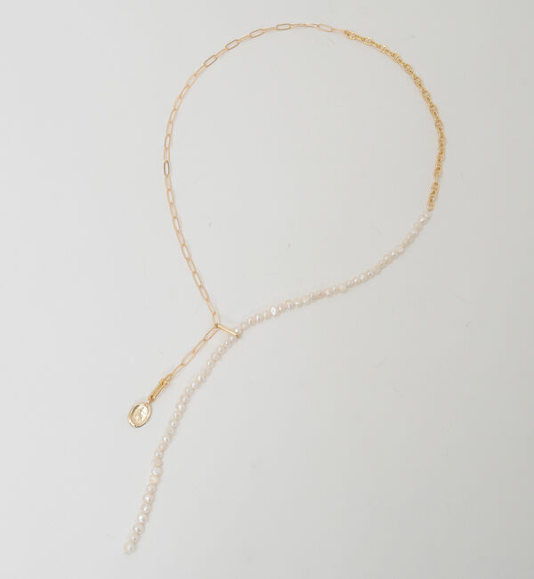 Liesse「《別注》【EO/イオ】コインパールネックレス（BO26SS-08）」|ネックレス|