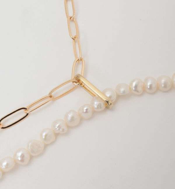 Liesse「《別注》【EO/イオ】コインパールネックレス（BO26SS-08）」|ネックレス|