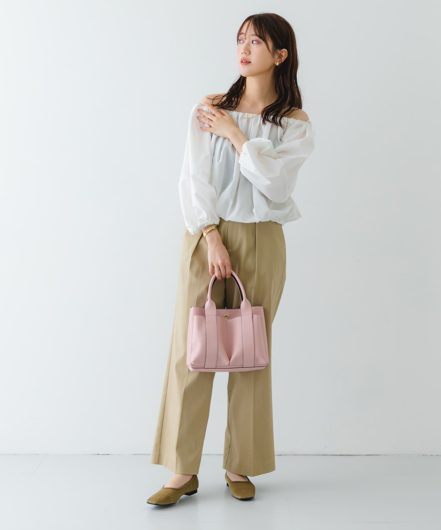 RODE SKO「『MADE IN JAPAN』スクエアベロアメッシュフラット」|バレエシューズ|