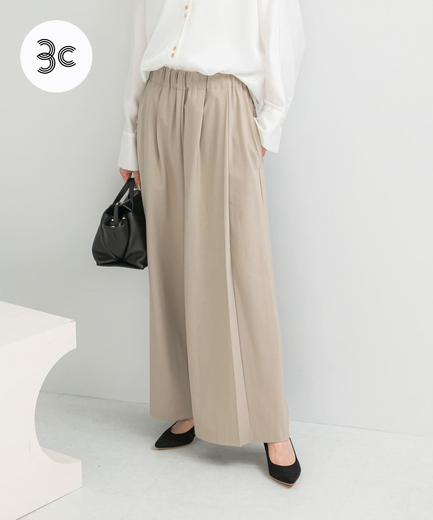 URBAN RESEARCH ROSSO「ウォッシャブルイージータックパンツ」|その他|ベージュ系その他