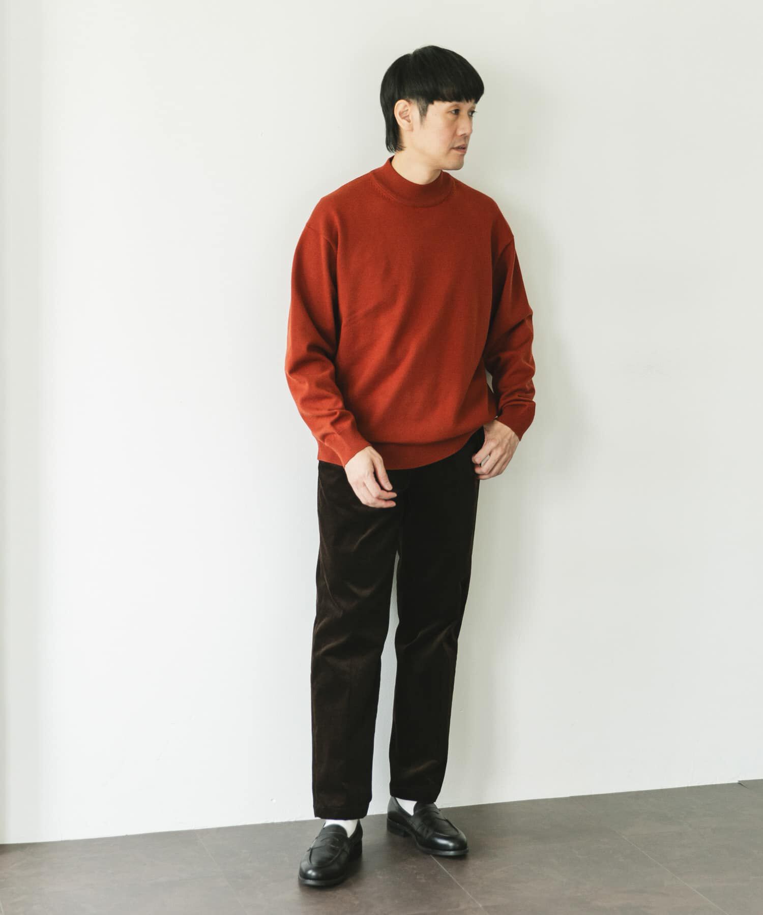 URBAN RESEARCH DOORS「『仁村紗和さん着用』『UR TECH 200日ニット』 モックネック」|ニット・セーター|