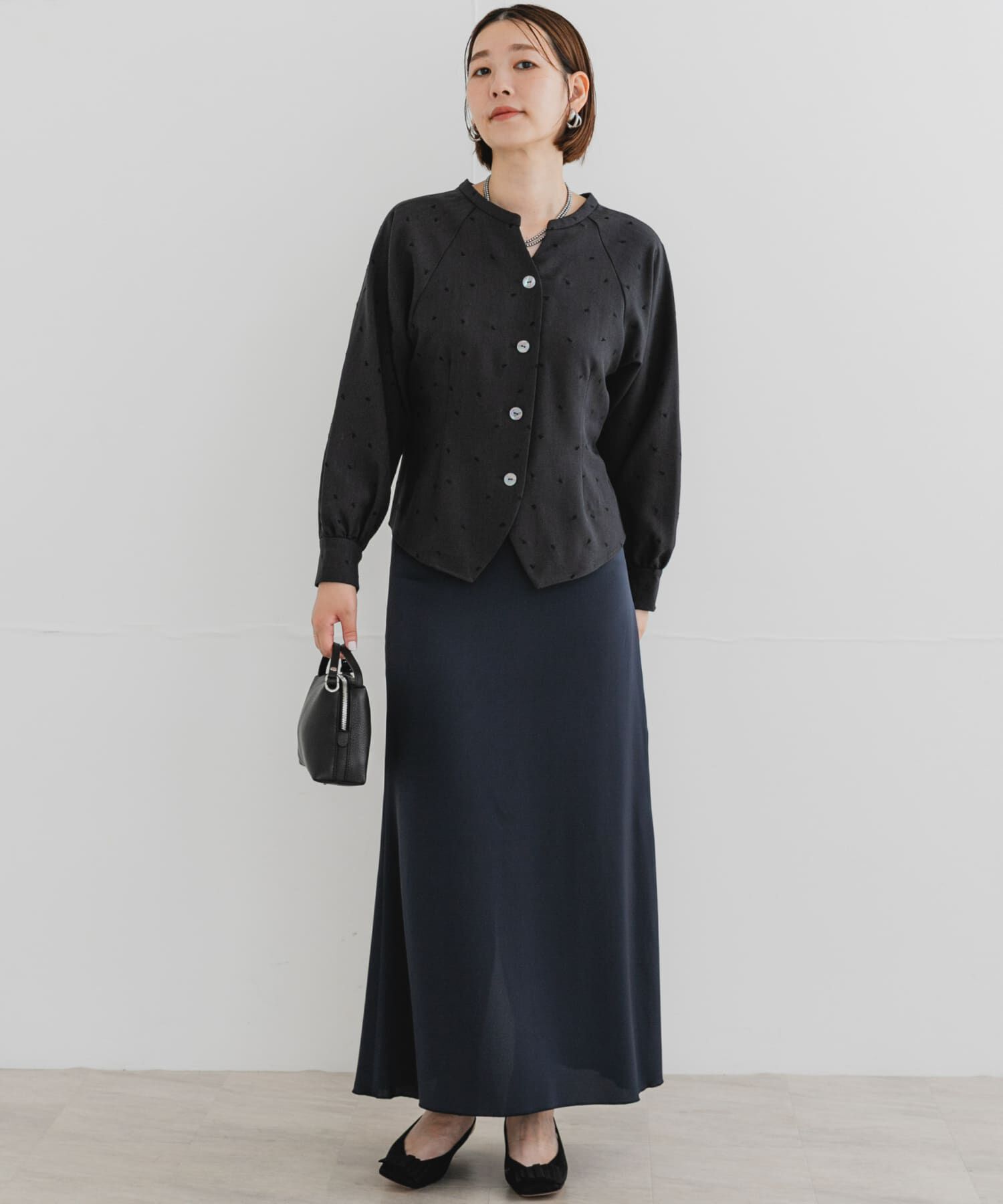 URBAN RESEARCH ROSSO「F by ROSSO　ハート刺繍2WAYブラウス」|シャツ・ブラウス|