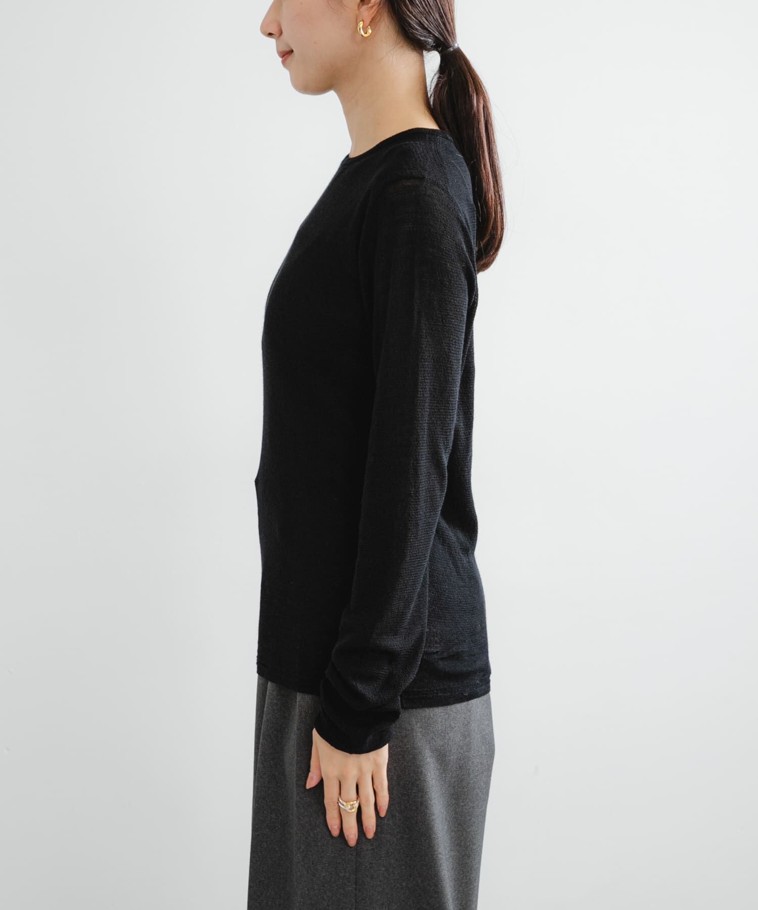 URBAN RESEARCH「new basic　LOA THERMAL CREWKNIT」|ニット・セーター|