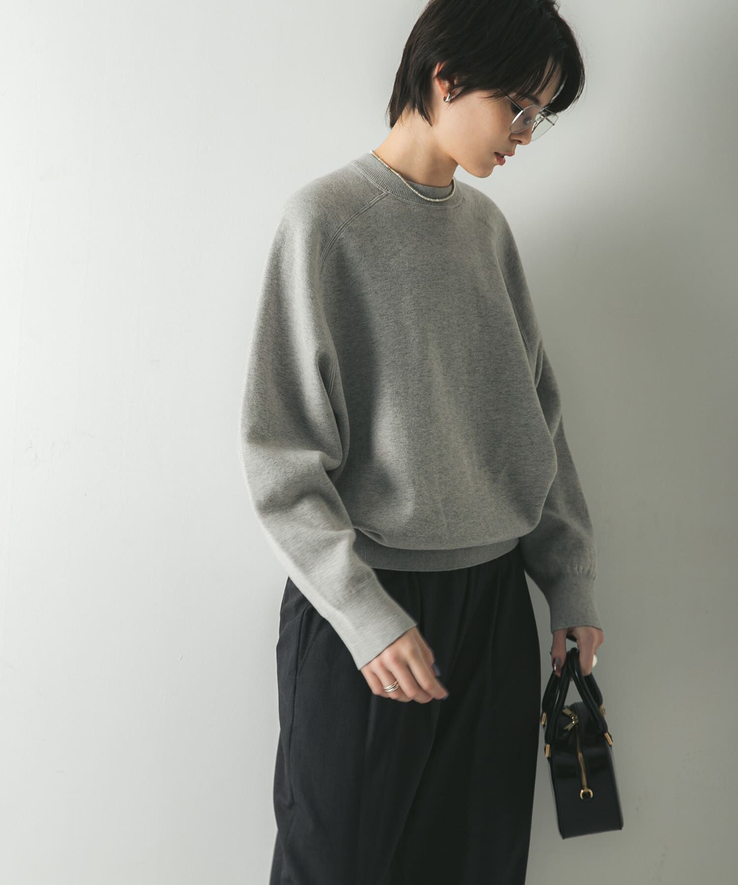 URBAN RESEARCH「コットンカシミヤスウェットニット」|ニット・セーター|