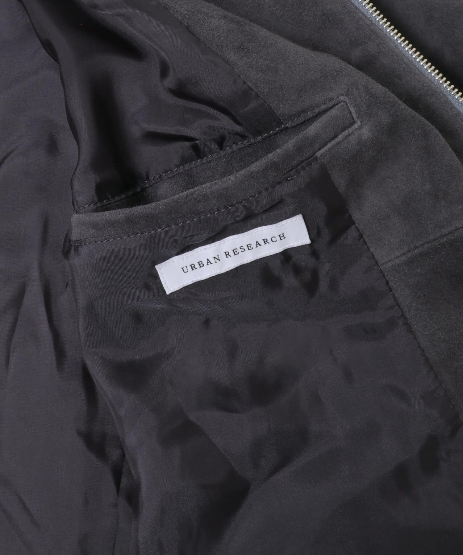 URBAN RESEARCH「GOAT SUEDE SPORTS JACKET」|ブルゾン・スタジャン|