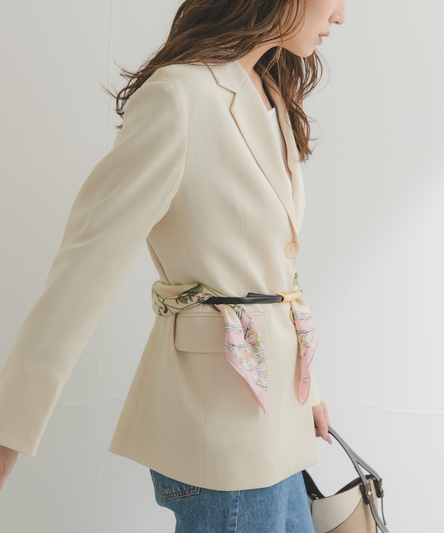 URBAN RESEARCH ROSSO「manipuri　65ハーバルガーデン」|バンダナ・スカーフ|