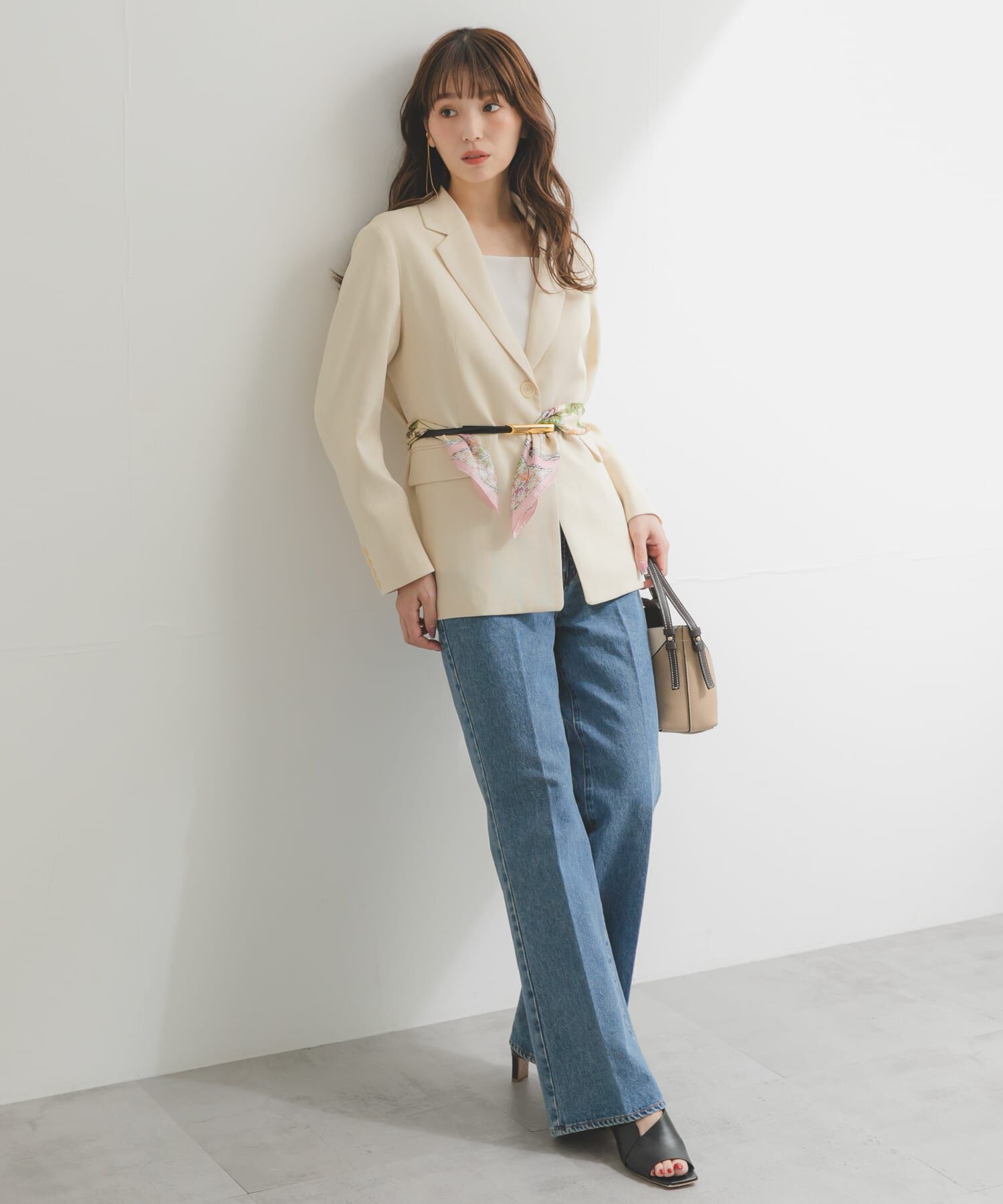 URBAN RESEARCH ROSSO「manipuri　65ハーバルガーデン」|バンダナ・スカーフ|