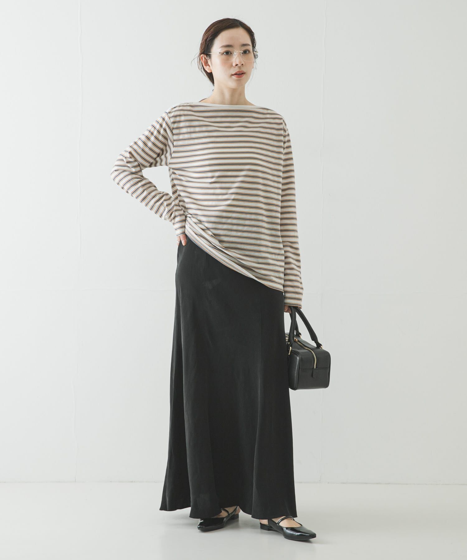 URBAN RESEARCH「マルチボーダー2WAYカットソー」|Tシャツ・カットソー|