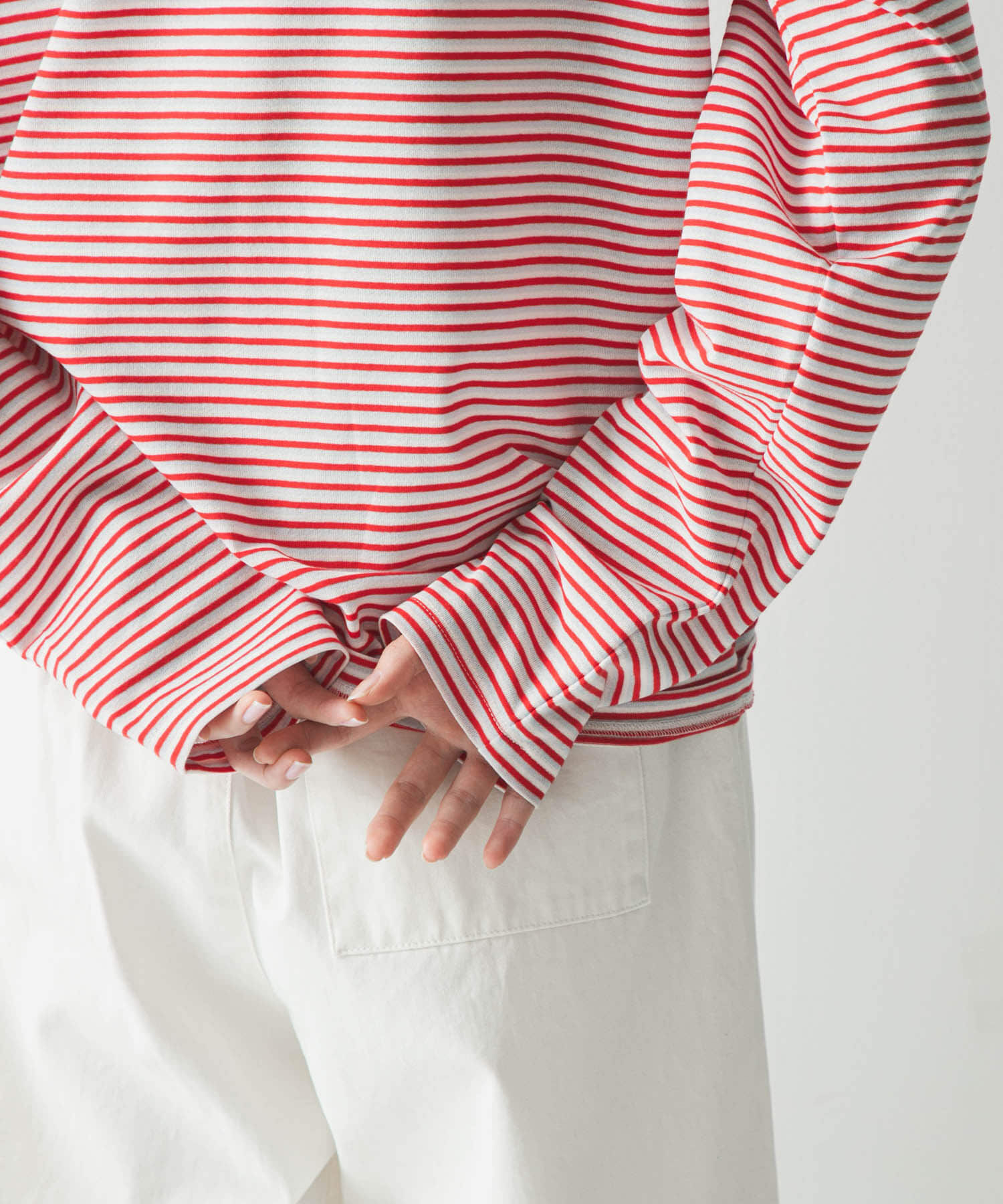 URBAN RESEARCH「マルチボーダー2WAYカットソー」|Tシャツ・カットソー|