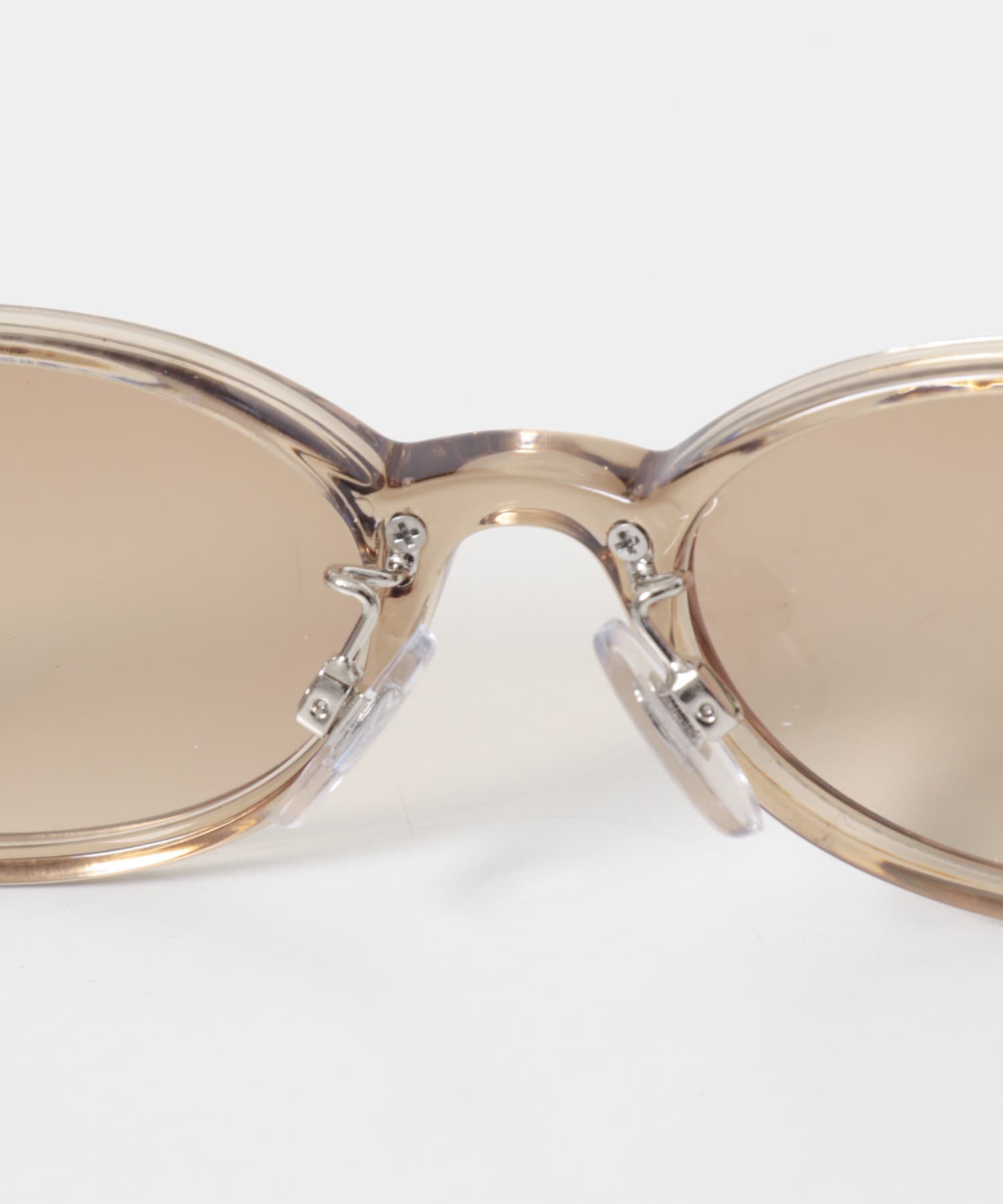  「オーバルフレームサングラス」|メガネ|