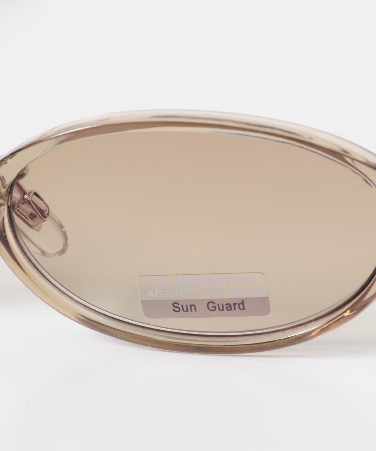  「オーバルフレームサングラス」|メガネ|