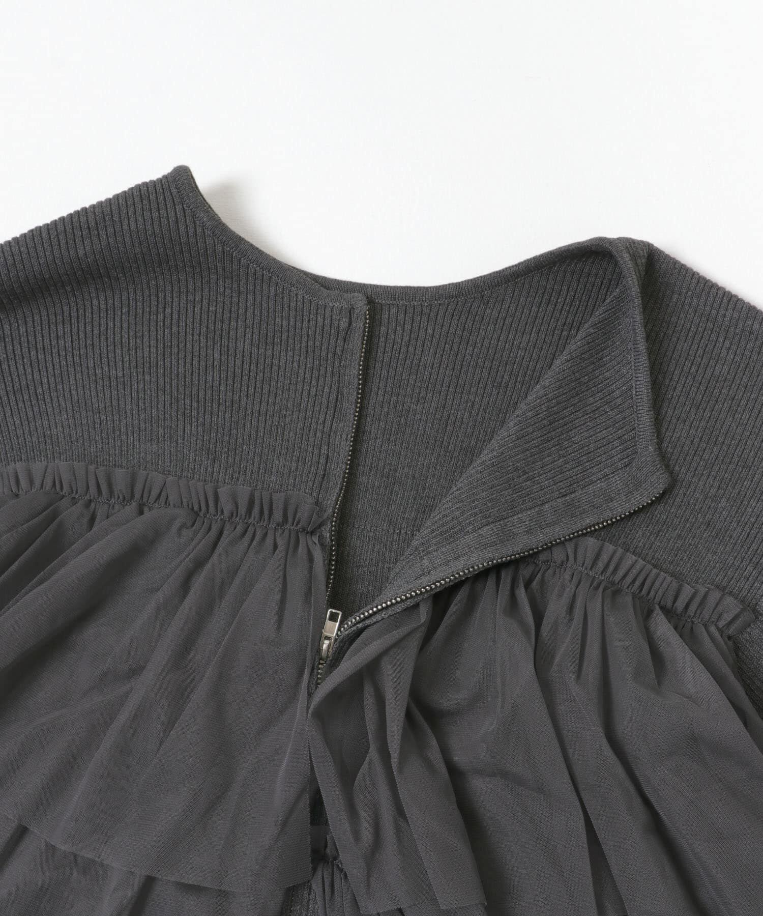 SENSE OF PLACE by URBAN RESEARCH「『洗濯可』ダブルジップフリルニットカーディガン」|ニット・セーター|