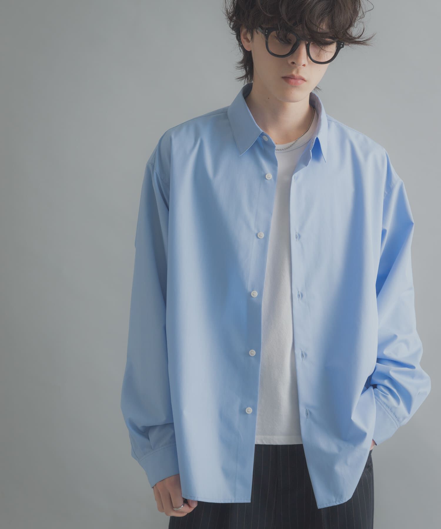 SENSE OF PLACE by URBAN RESEARCH「『ﾕﾆｾｯｸｽ』『ｲｰｼﾞｰｹｱ/速乾/接触冷感』ｺﾝﾌｫｰﾄﾚｷﾞ  」|シャツ・ブラウス|