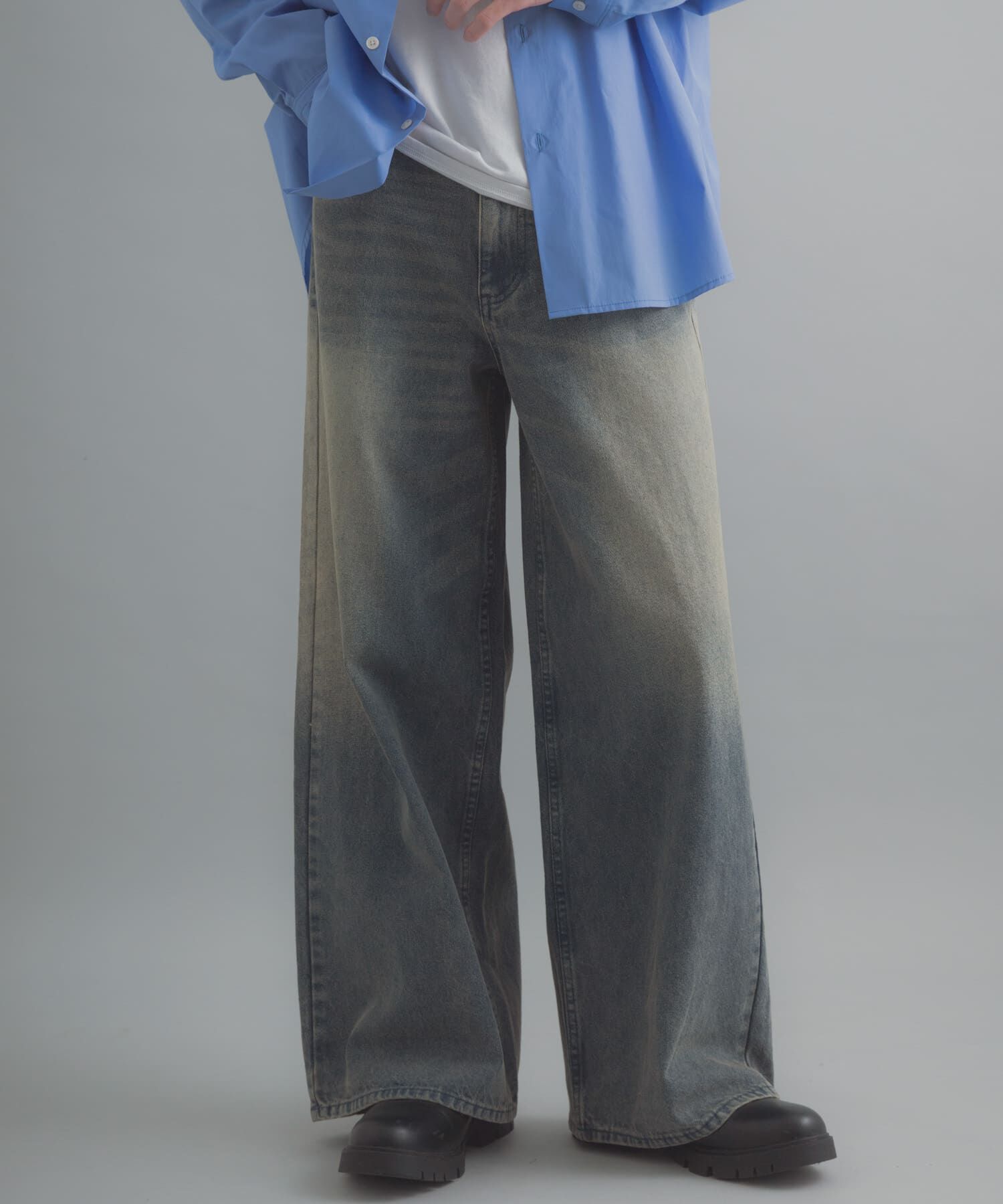 SENSE OF PLACE by URBAN RESEARCH「『一部WEB限定ｶﾗｰ』『ﾕﾆｾｯｸｽ』ｳﾞｨﾝﾃｰｼﾞﾗｲｸﾃﾞﾆﾑ 」|デニム|