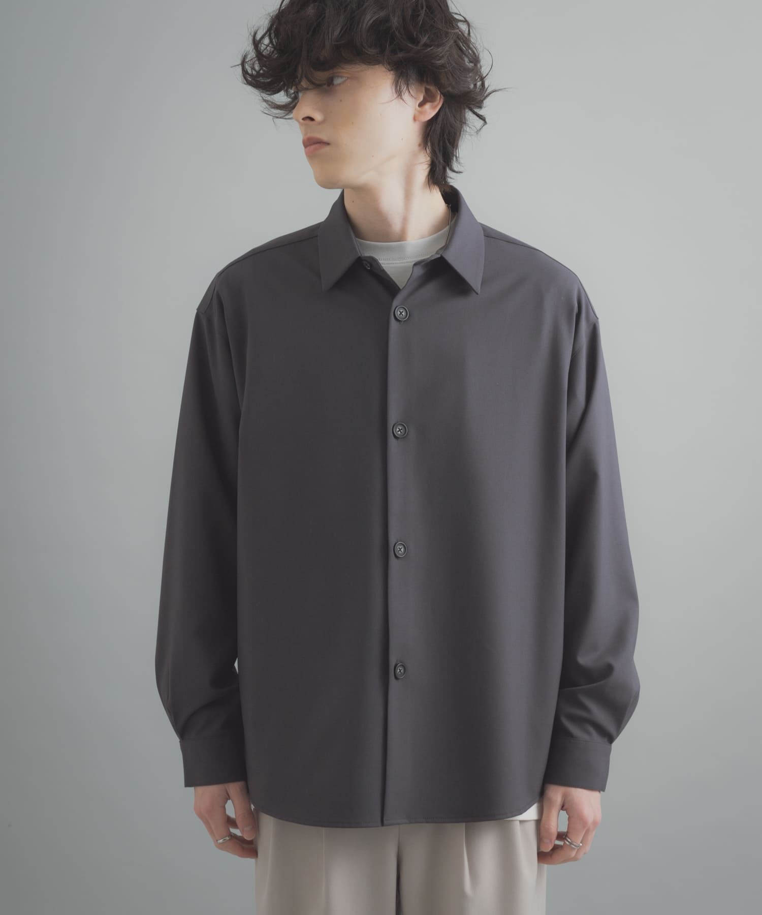 SENSE OF PLACE by URBAN RESEARCH「『ユニセックス』『イージーケア』カラールーズシャツ」|シャツ・ブラウス|