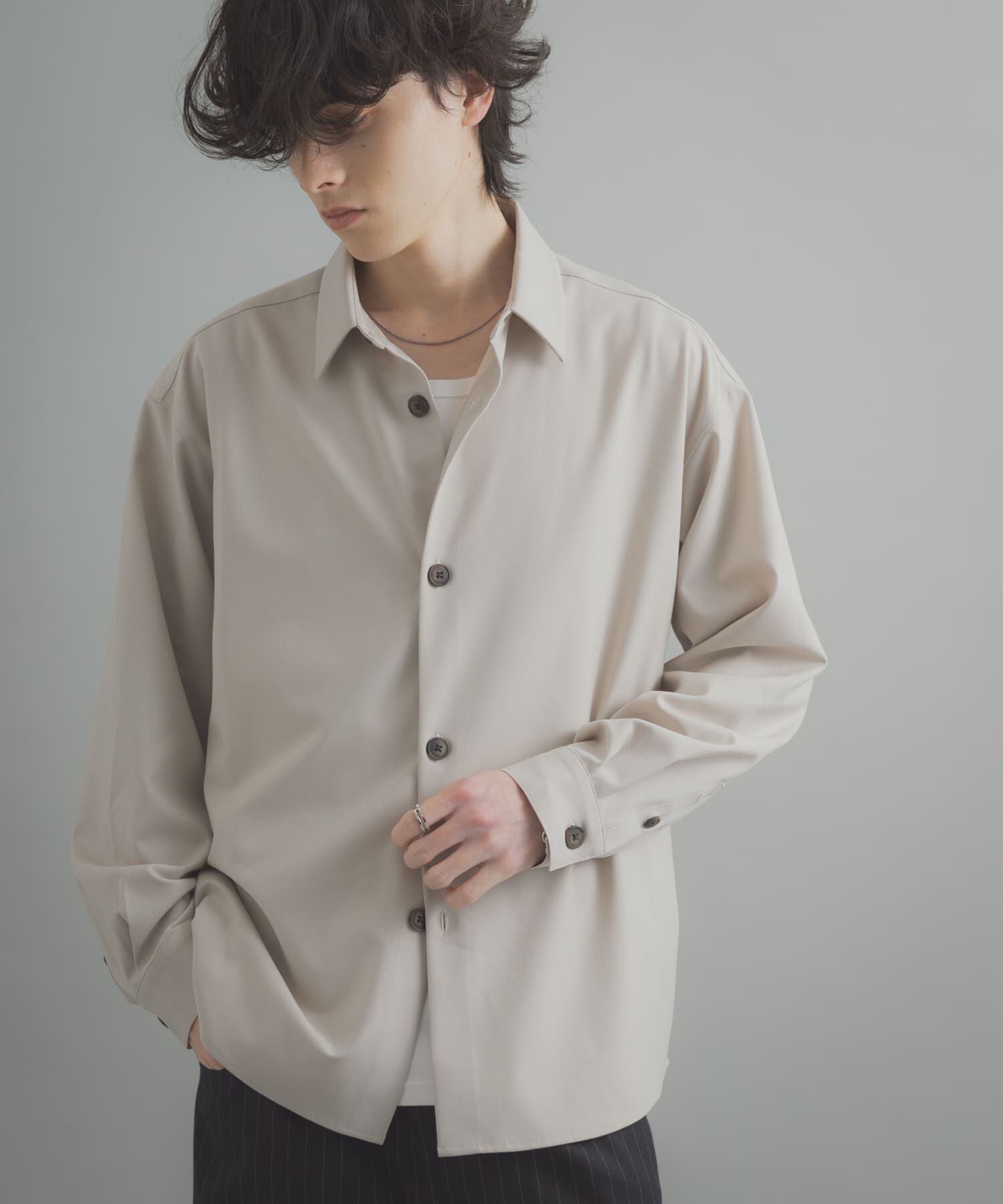 SENSE OF PLACE by URBAN RESEARCH「『ユニセックス』『イージーケア』カラールーズシャツ」|シャツ・ブラウス|