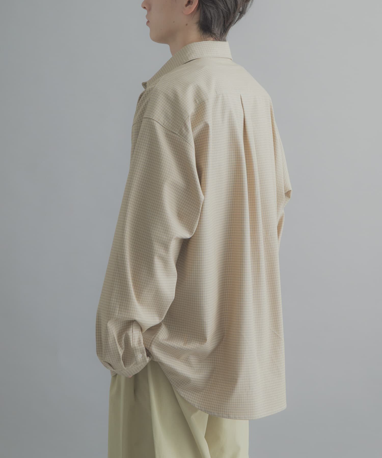 SENSE OF PLACE by URBAN RESEARCH「マイクロチェックレギュラーカラーシャツ」|シャツ・ブラウス|