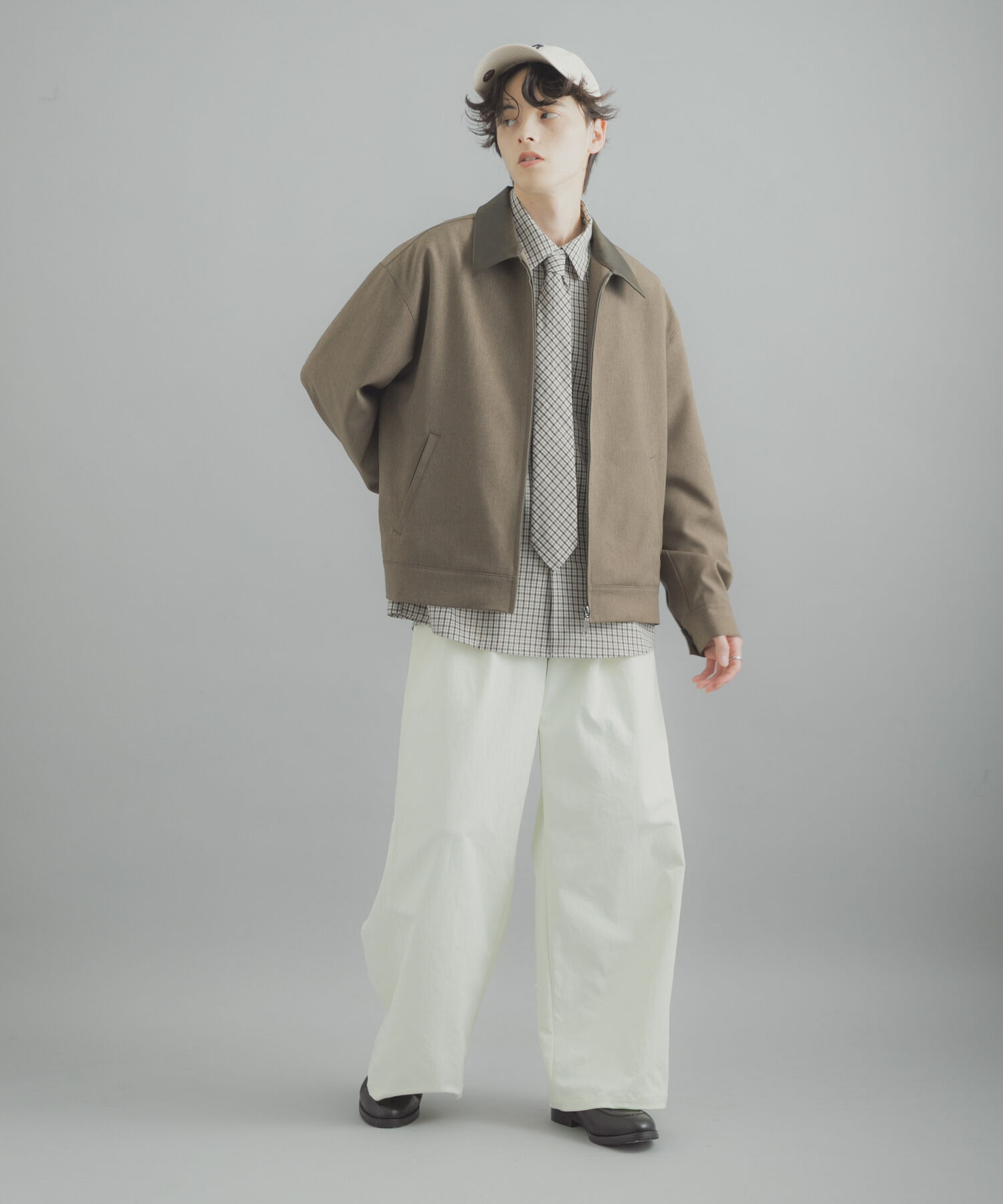 SENSE OF PLACE by URBAN RESEARCH「FLカラージップブルゾン」|ブルゾン・スタジャン|