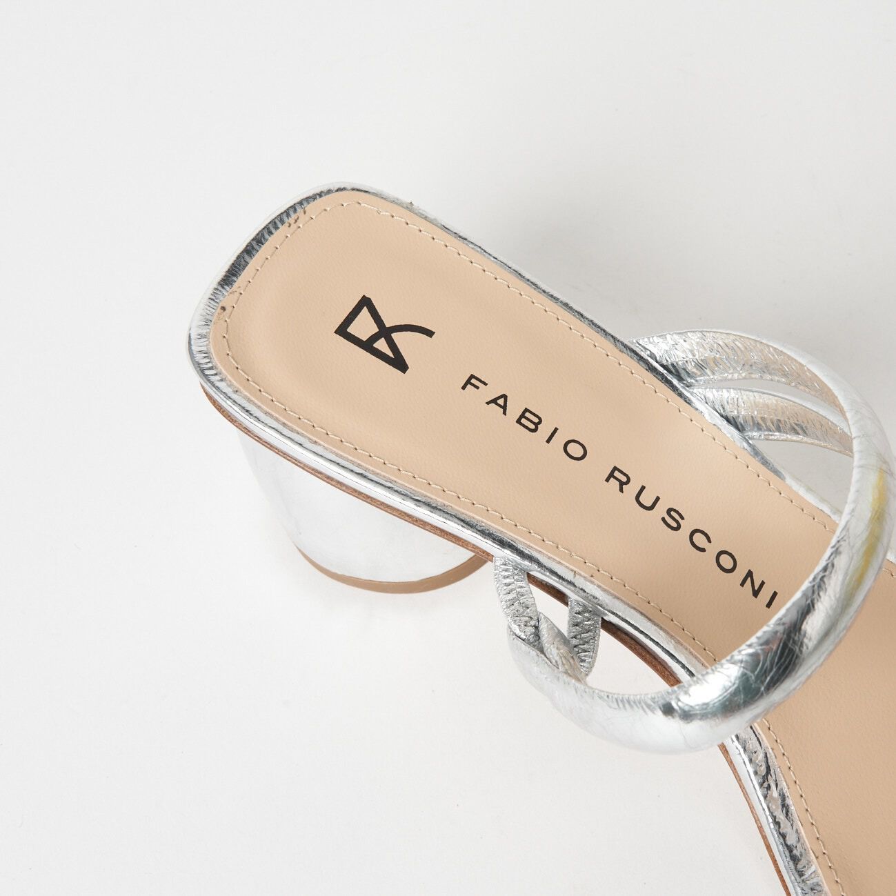 FABIO RUSCONI 「FABIO RUSCONI SILVER MULE」|サンダル|