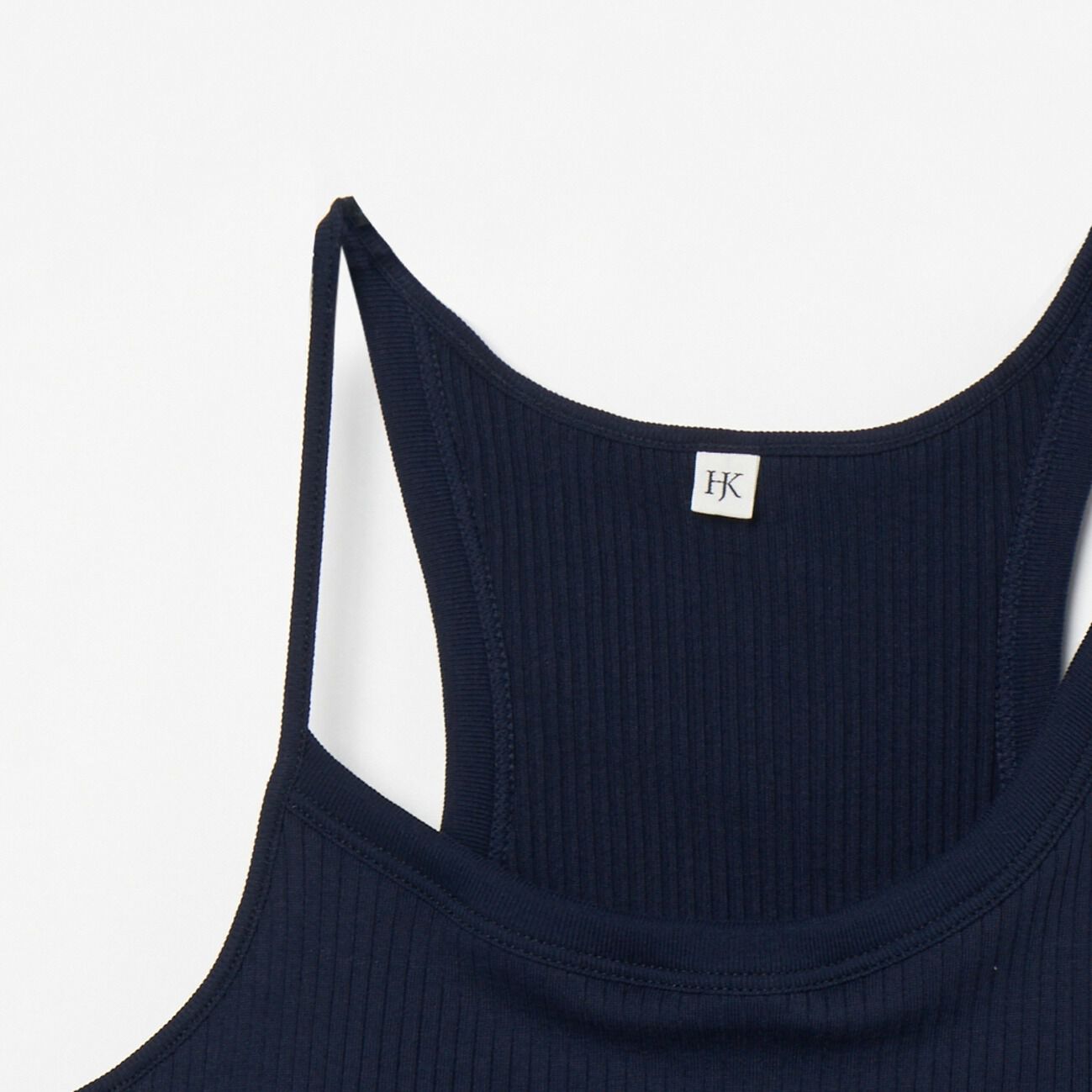  「HAKUJI Organic cotton asymmetry bra」|Tシャツ・カットソー|