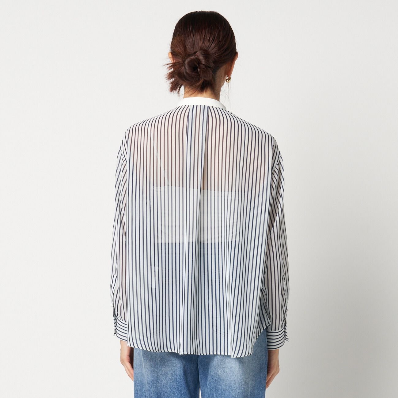 HELIOPOLE「HELIOPOLE the EDITOR SHIRT (CHIFFON)」|シャツ・ブラウス|