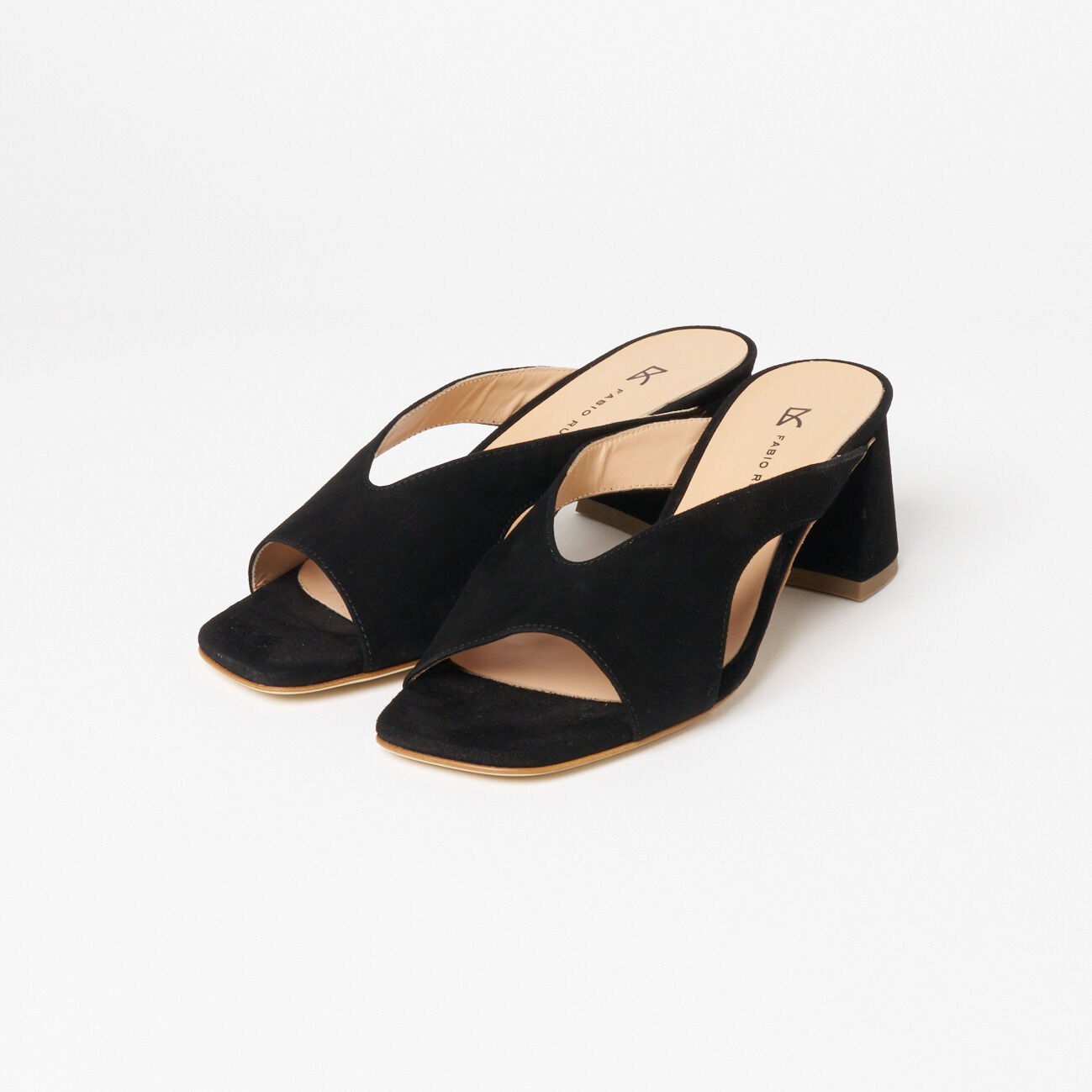 FABIO RUSCONI 「FABIO RUSCONI SQUARE TOE SANDAL」|その他|モノトーン系