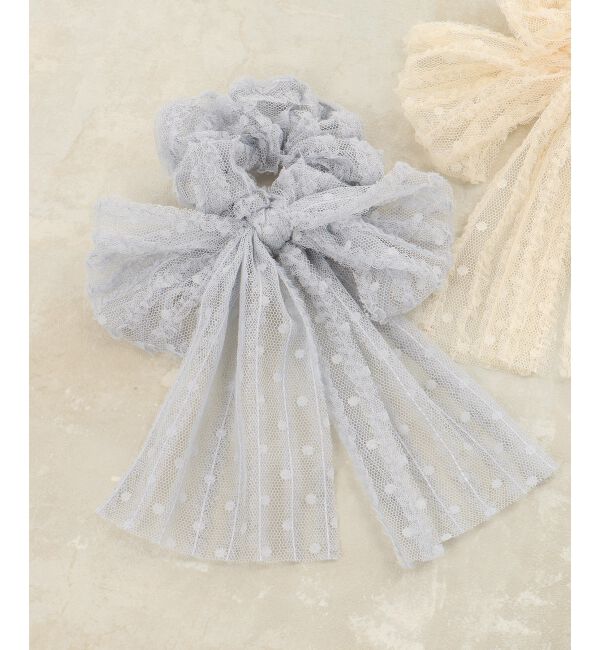  「エアリーリボンシュシュ」|ヘアゴム・シュシュ|