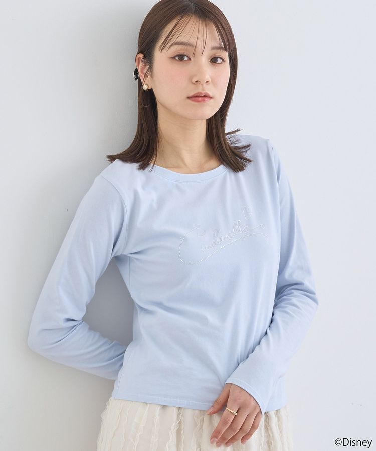 earth music&ecology「シンデレラ/ビジューロゴプルオーバー」|Tシャツ・カットソー|