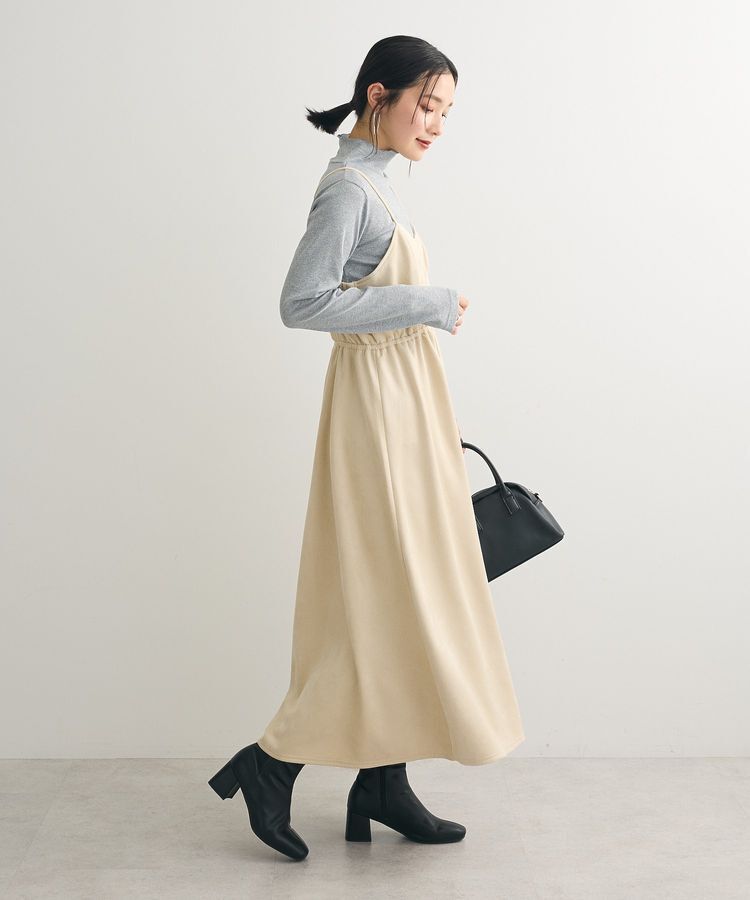 Green Parks「・SUGAR SPOON スエードポンチキャミワンピ」|ワンピース|