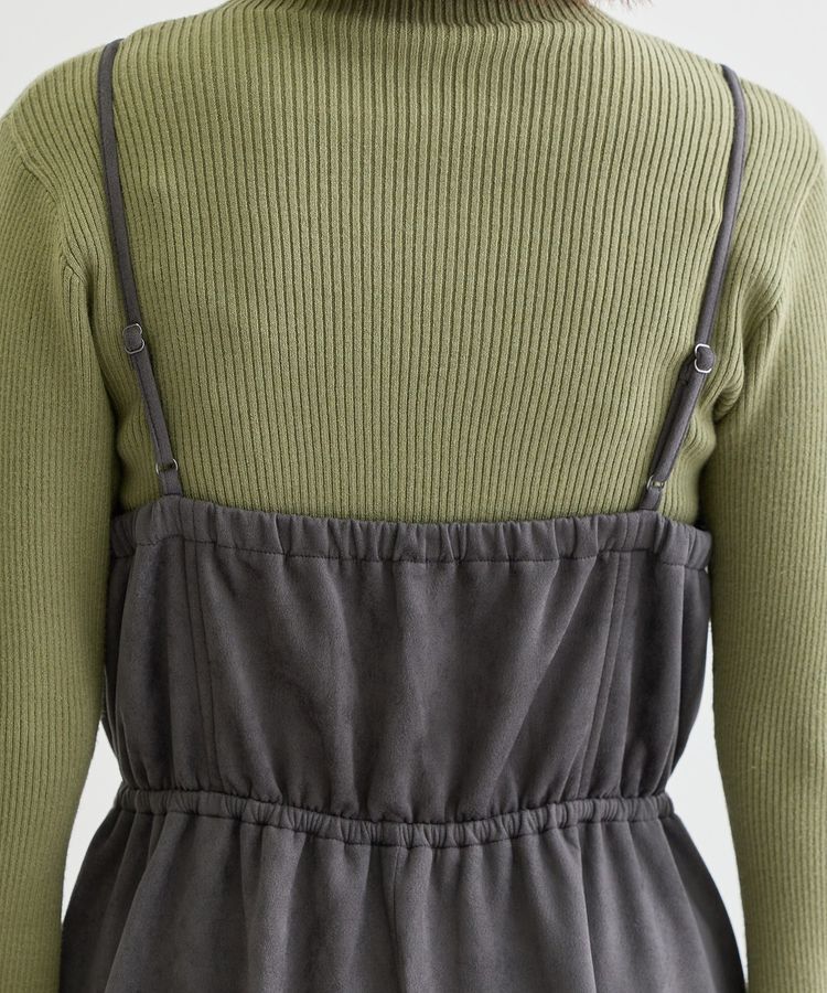 Green Parks「・SUGAR SPOON スエードポンチキャミワンピ」|ワンピース|